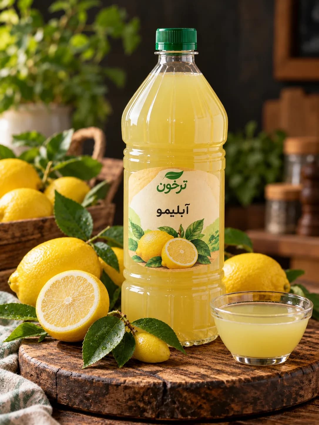 خرید آبلیمو طبیعی و خالص ترخون | تهیه‌شده از لیموترش تازه