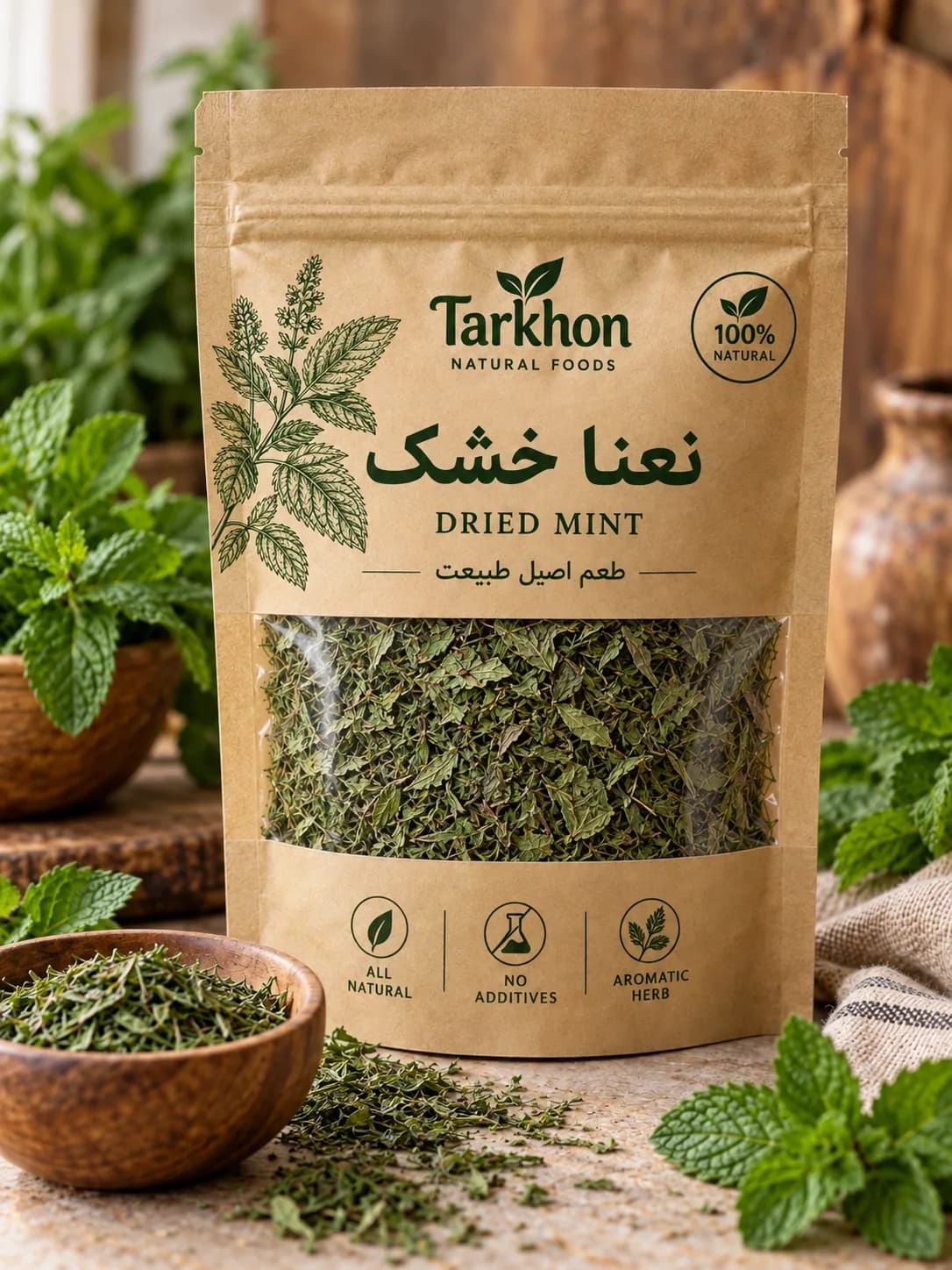 خرید نعنا خشک ترخون | طبیعی، خوشعطر و مرغوب، مناسب انواع غذا و چاشنیهای ایرانی