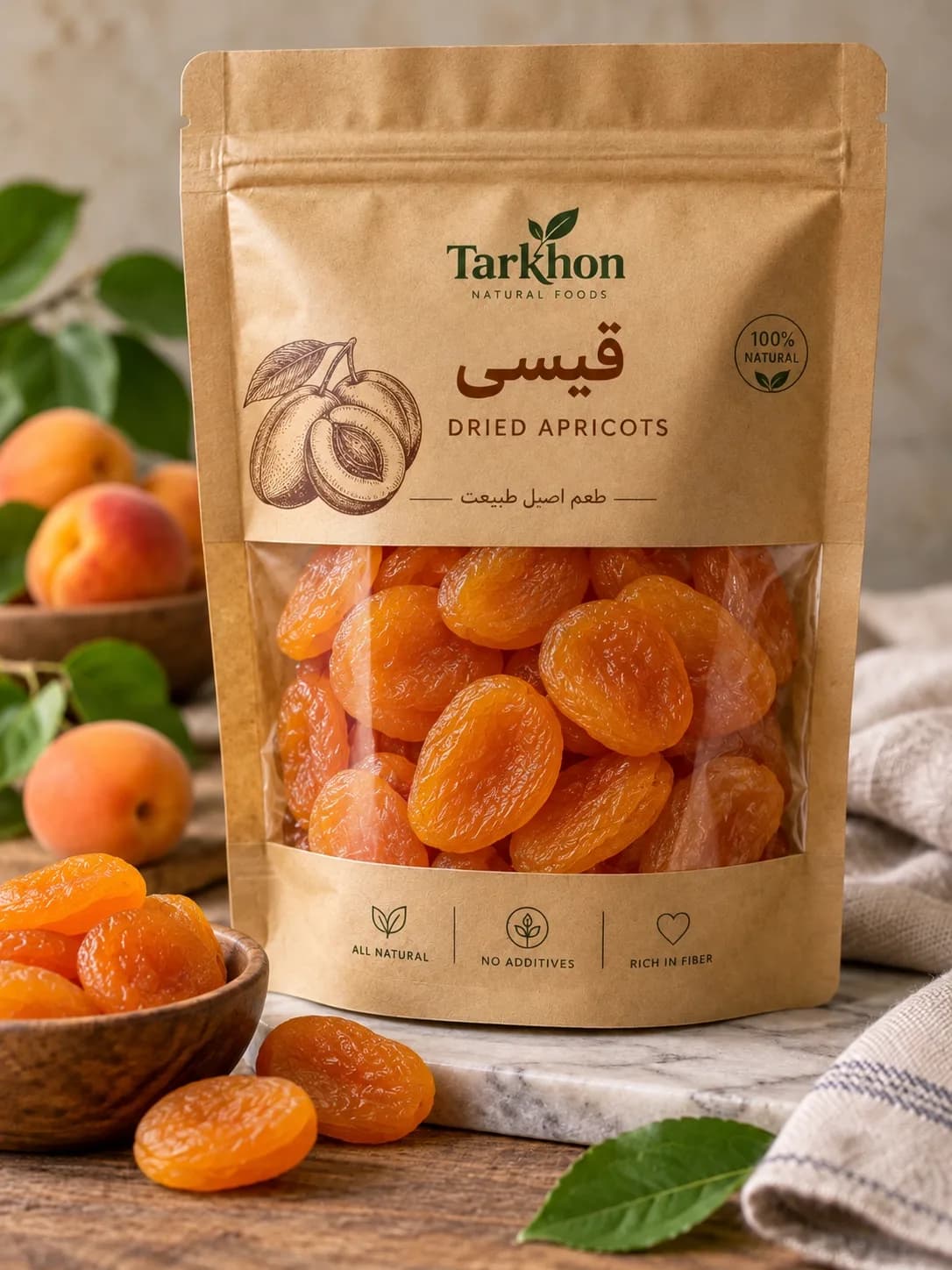 خرید قیسی زردآلو ترخون | نرم، شیرین و باکیفیت